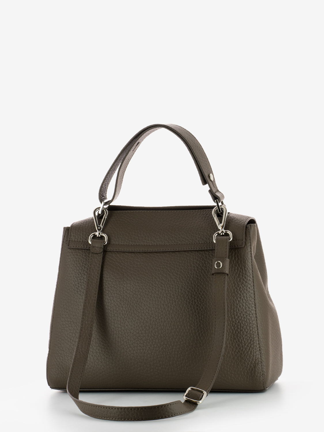 Borsa a mano media Sveva Soft legno