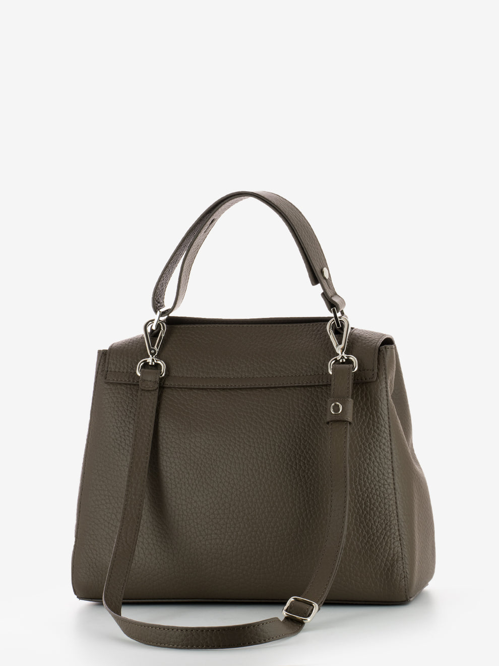 Borsa a mano media Sveva Soft legno