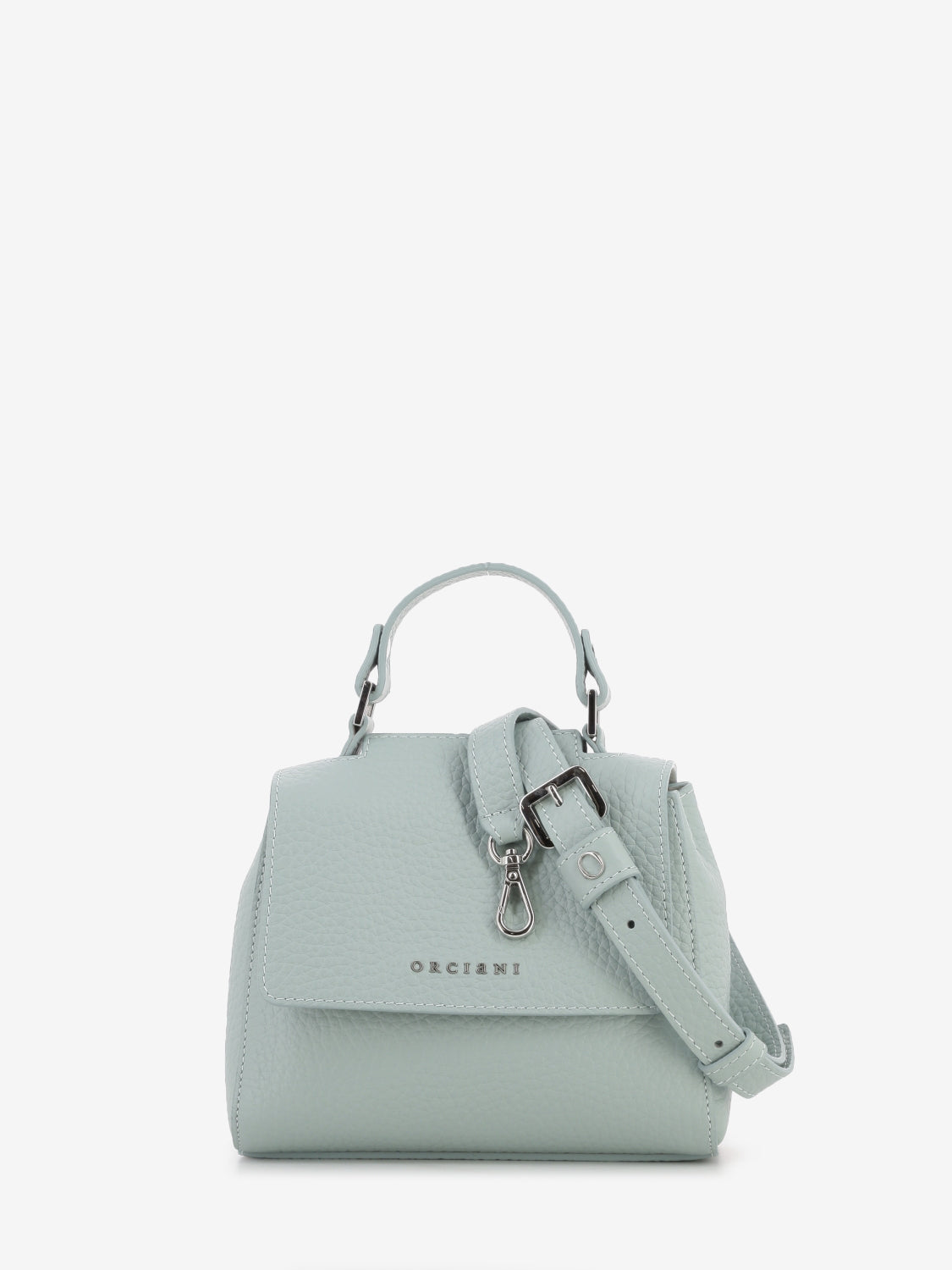 Borsa a mano mini Sveva Soft acqua