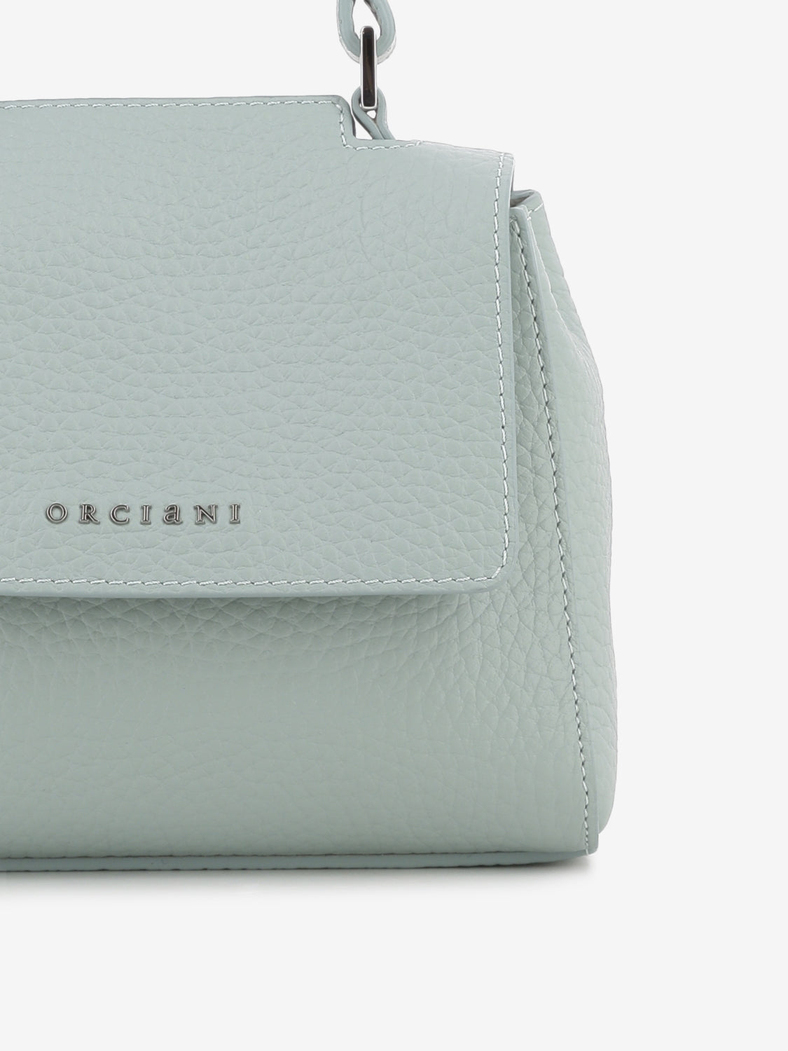 Borsa a mano mini Sveva Soft acqua