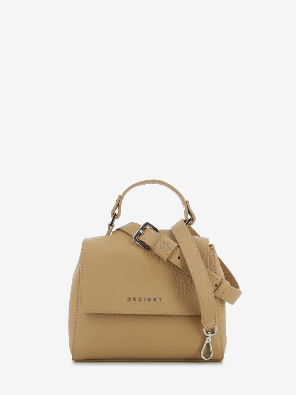 Borsa a mano mini Sveva Soft biscotto