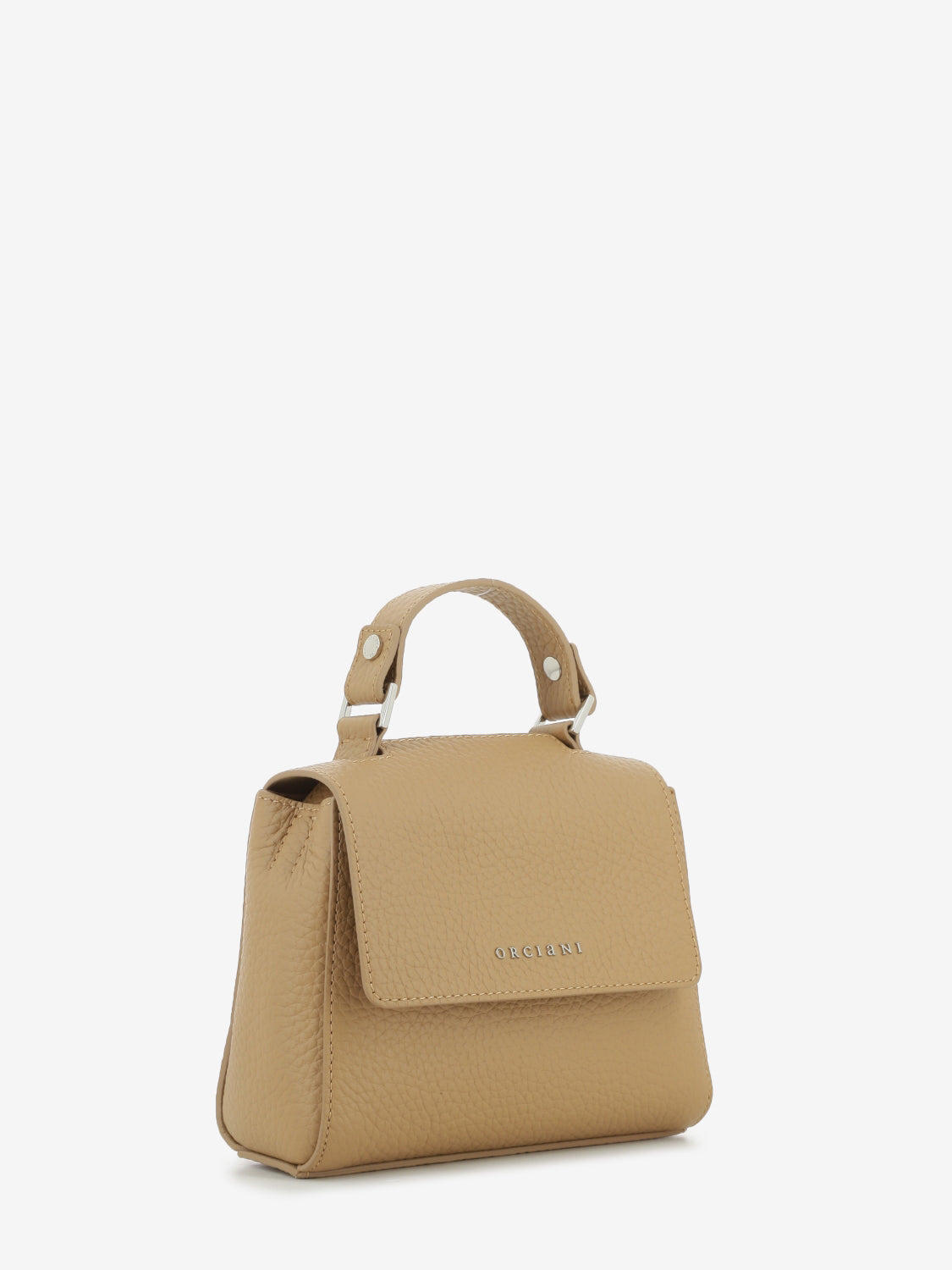 Borsa a mano mini Sveva Soft biscotto