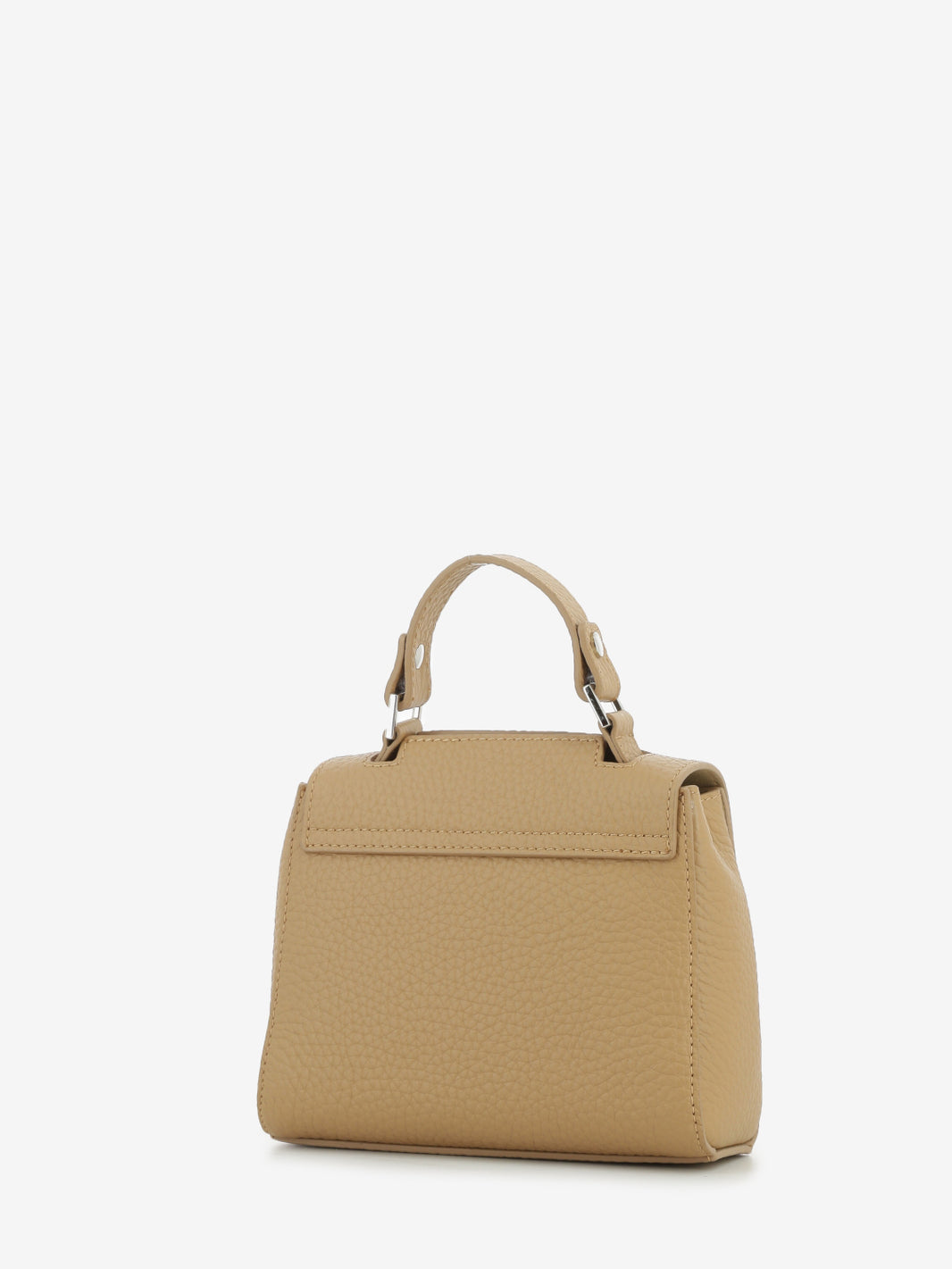 Borsa a mano mini Sveva Soft biscotto