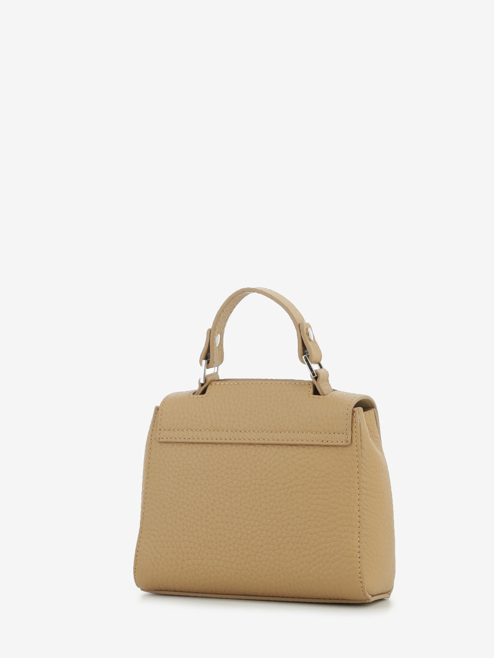 Borsa a mano mini Sveva Soft biscotto