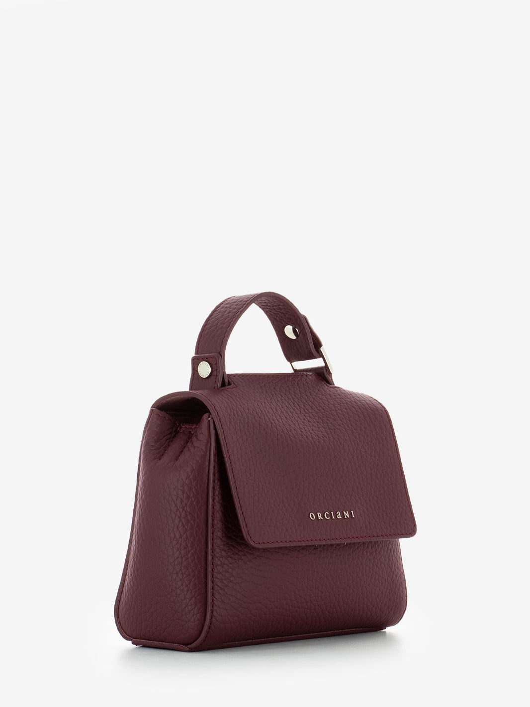 Borsa a mano mini Sveva Soft chianti
