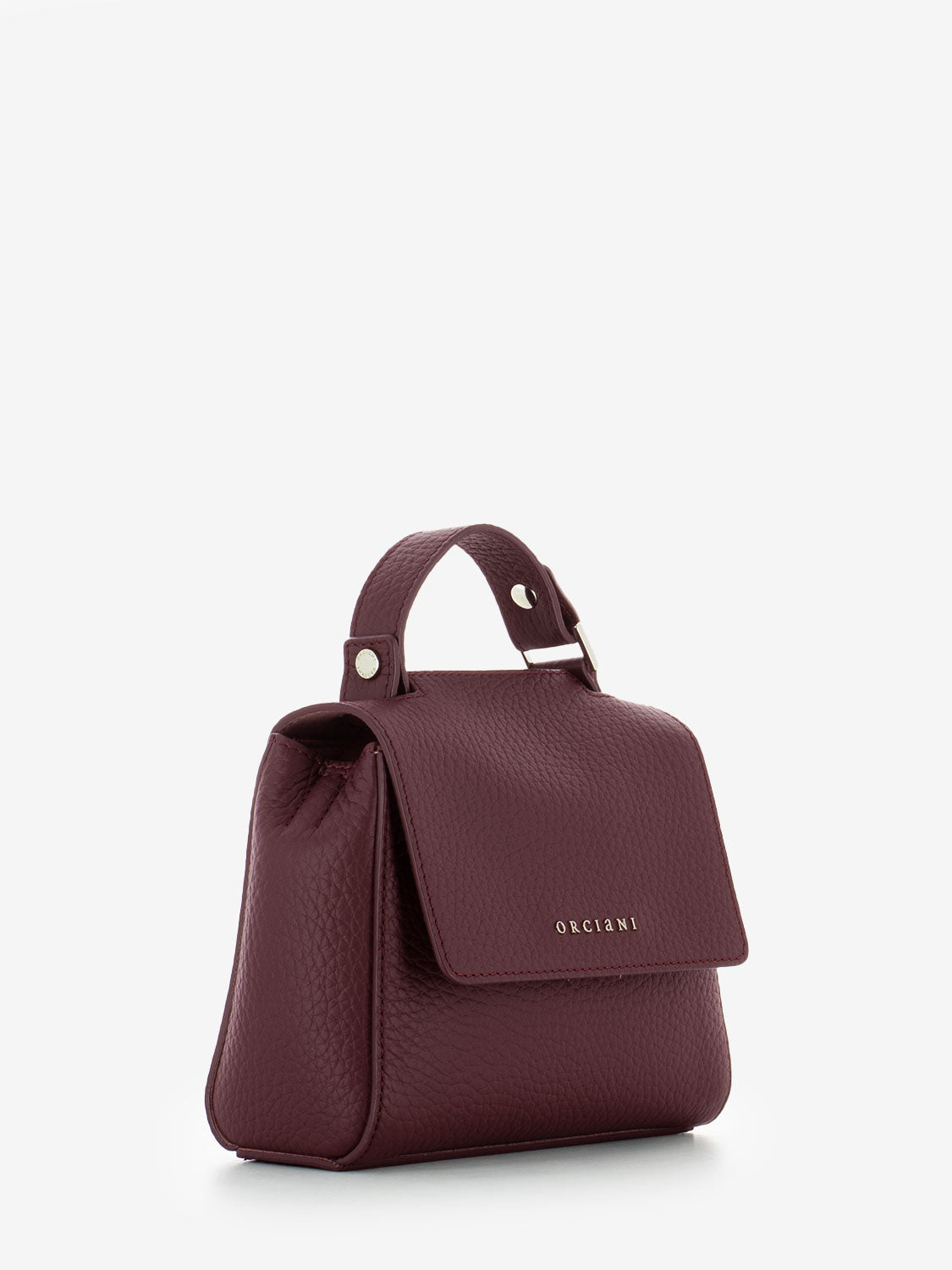 Borsa a mano mini Sveva Soft chianti
