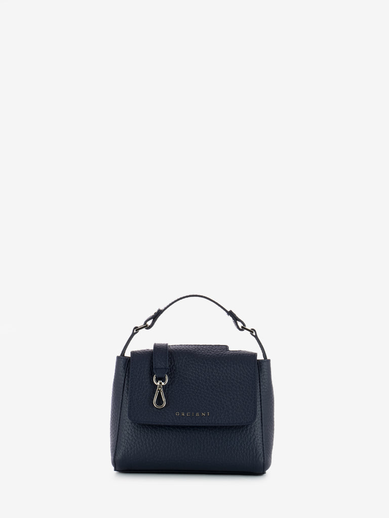 ORCIANI - Borsa a mano mini Sveva Soft navy