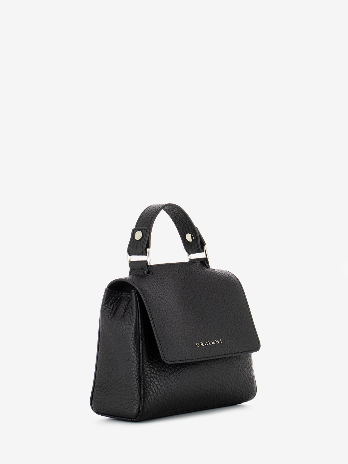 Borsa a mano mini Sveva Soft nera