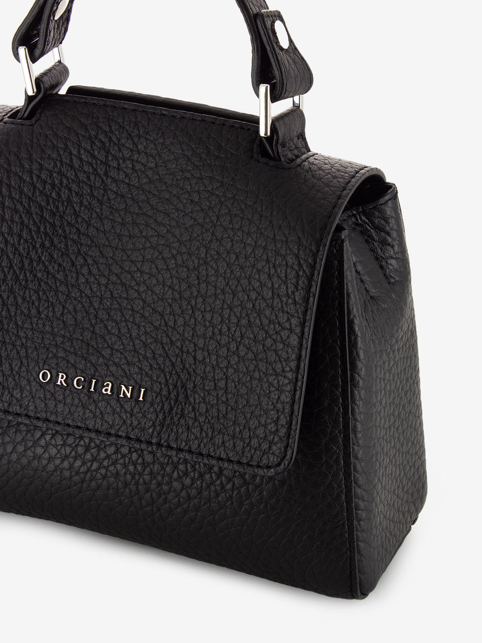 Borsa a mano mini Sveva Soft nera