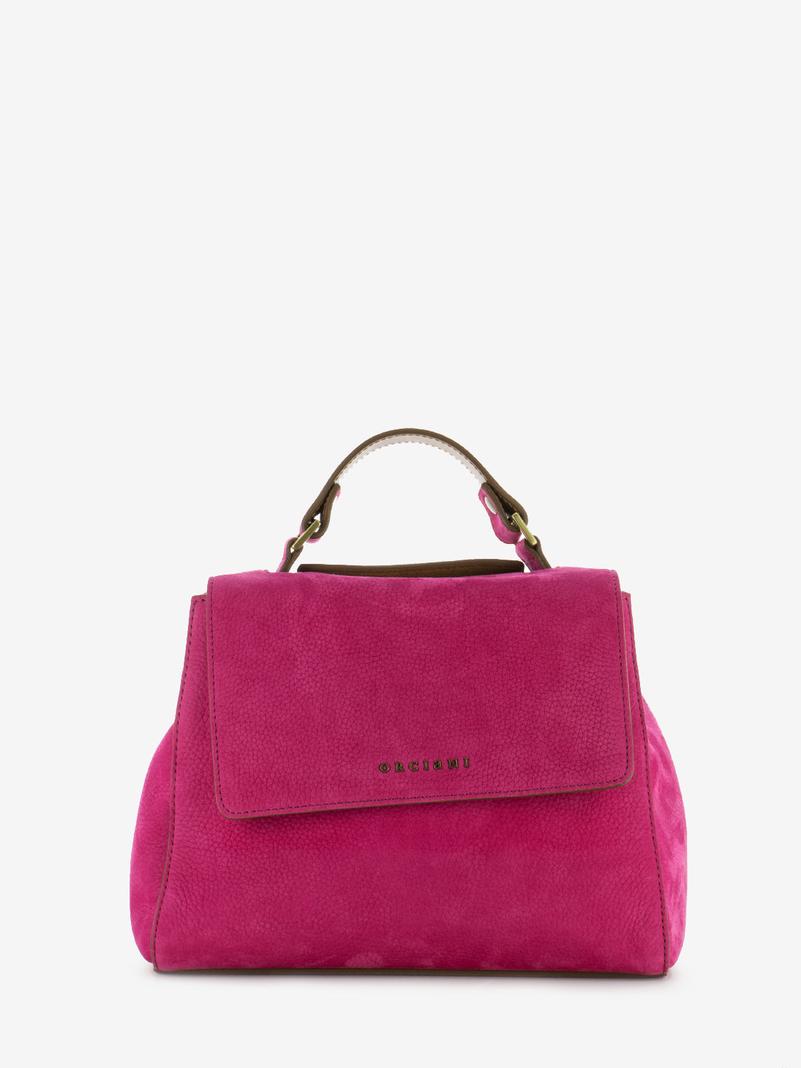 Borsa a mano piccola Sveva Nabucco Tan fucsia