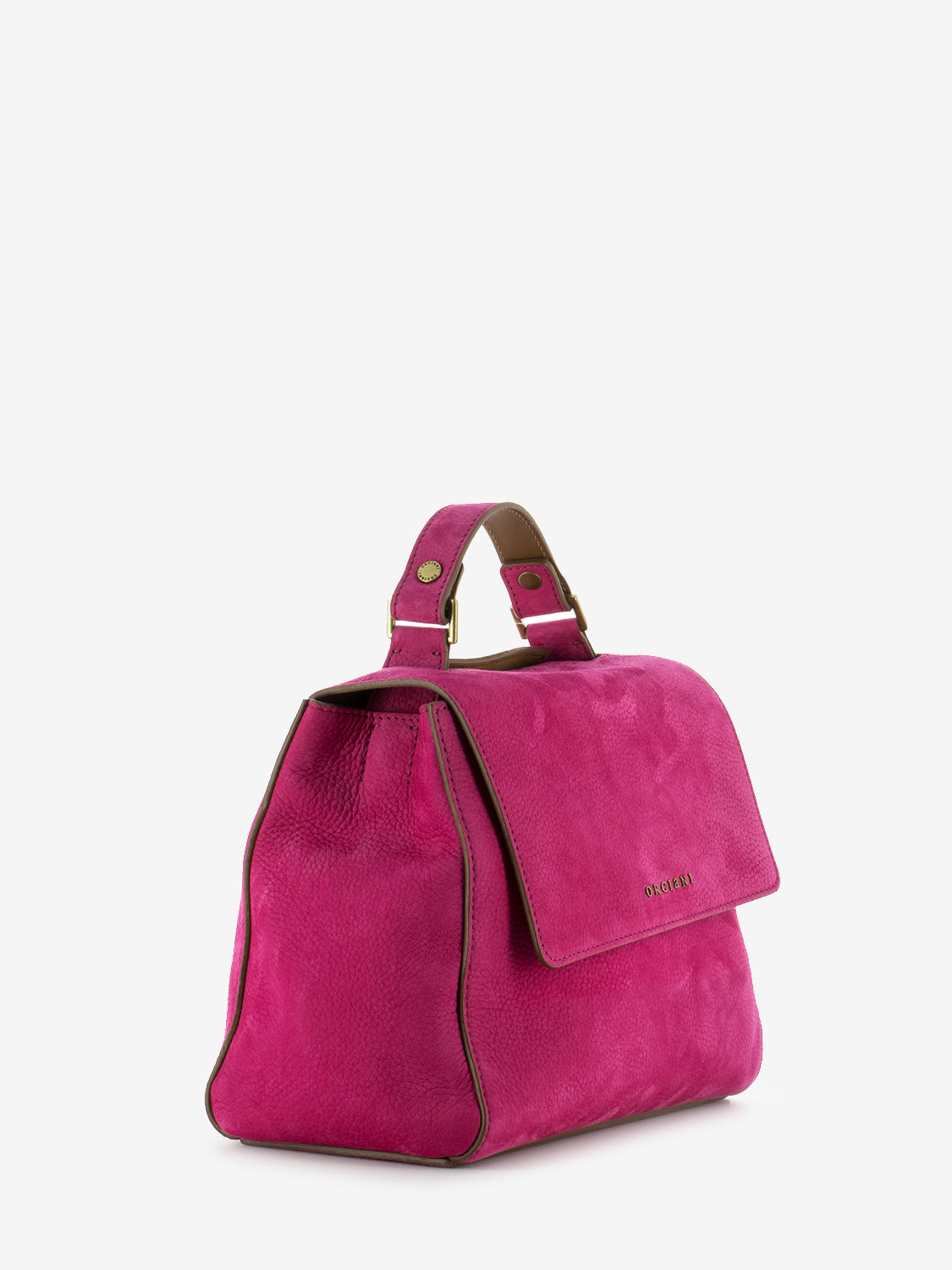 Borsa a mano piccola Sveva Nabucco Tan fucsia