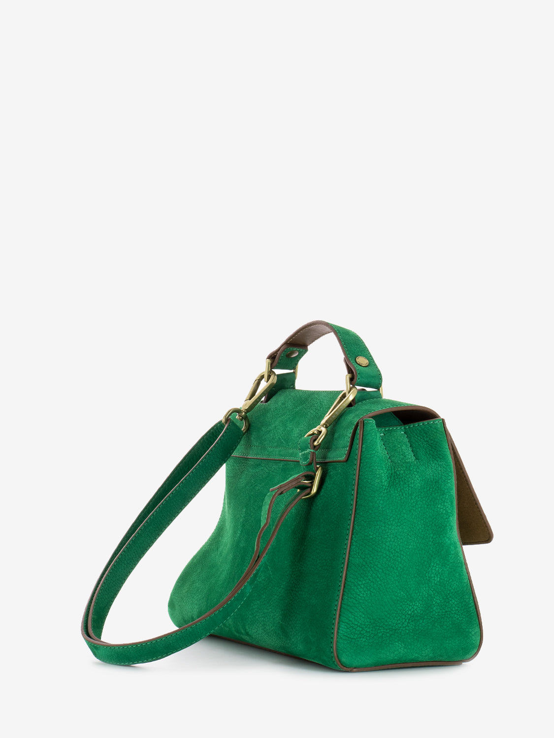 Sveva Nabucco Tan Emerald Small Handbag