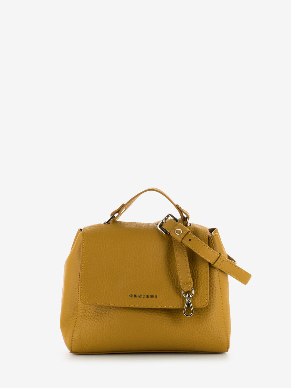 Borsa a mano piccola Sveva Soft ambra