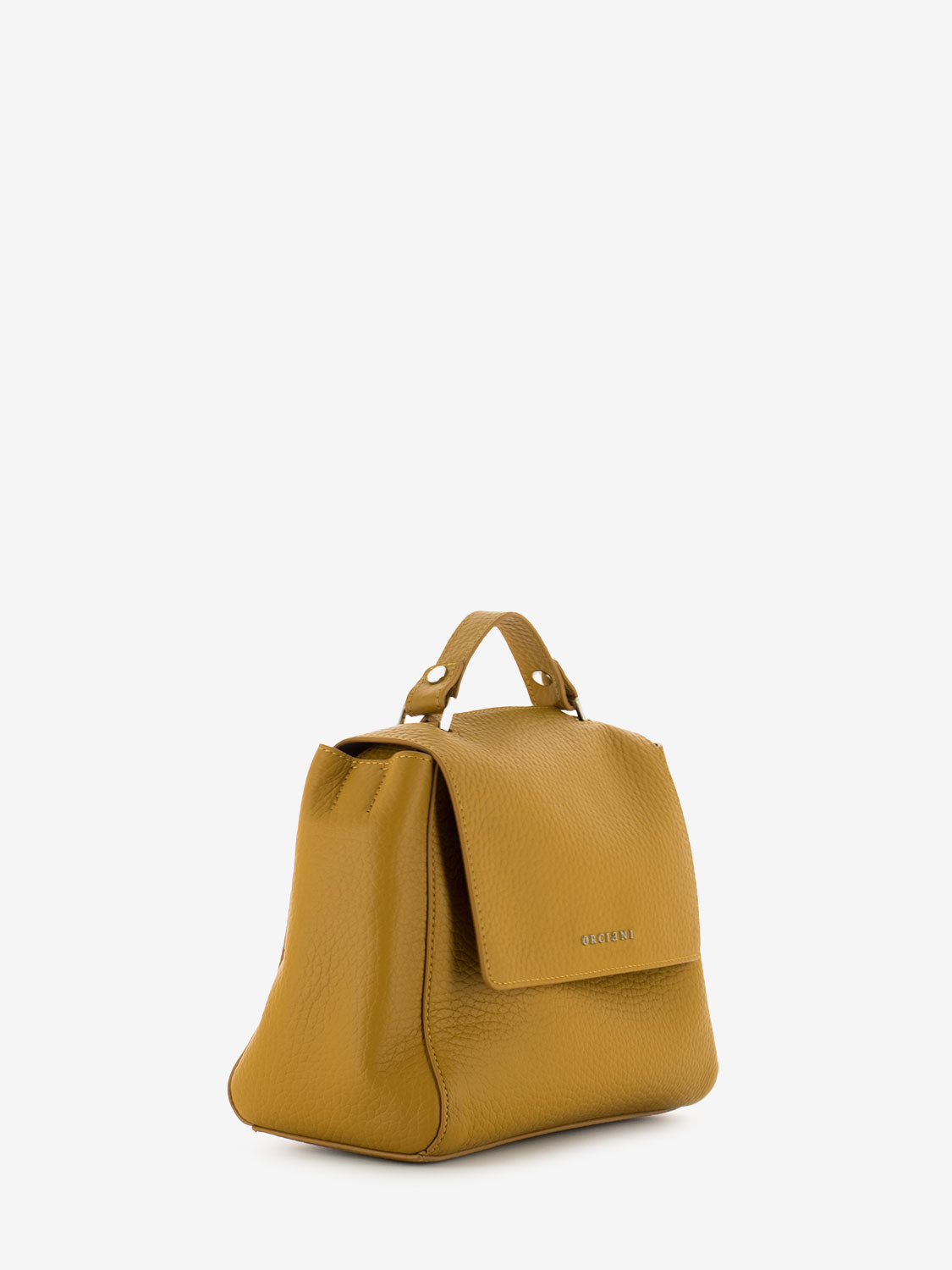 Borsa a mano piccola Sveva Soft ambra