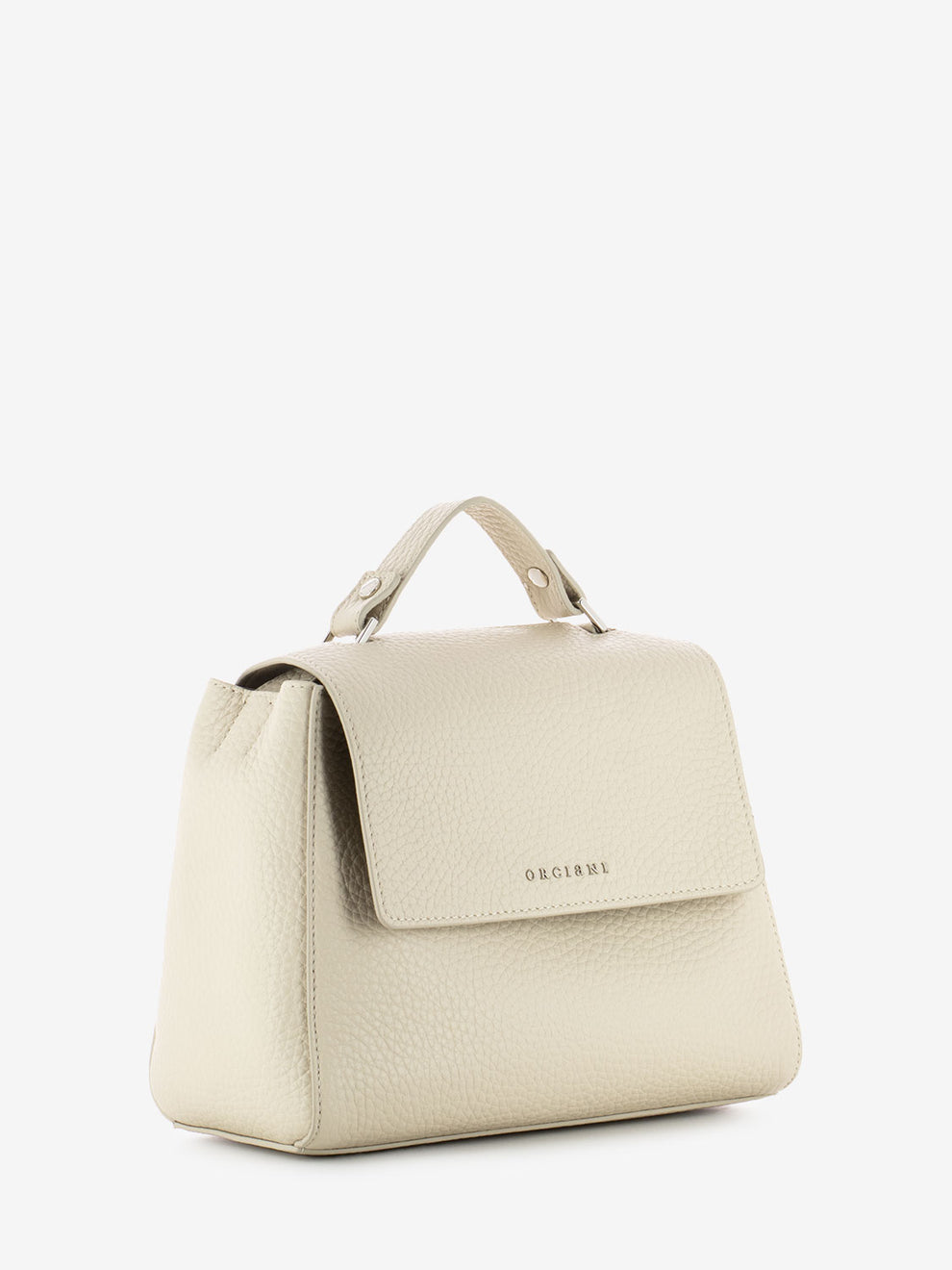 Borsa a mano piccola Sveva Soft avorio