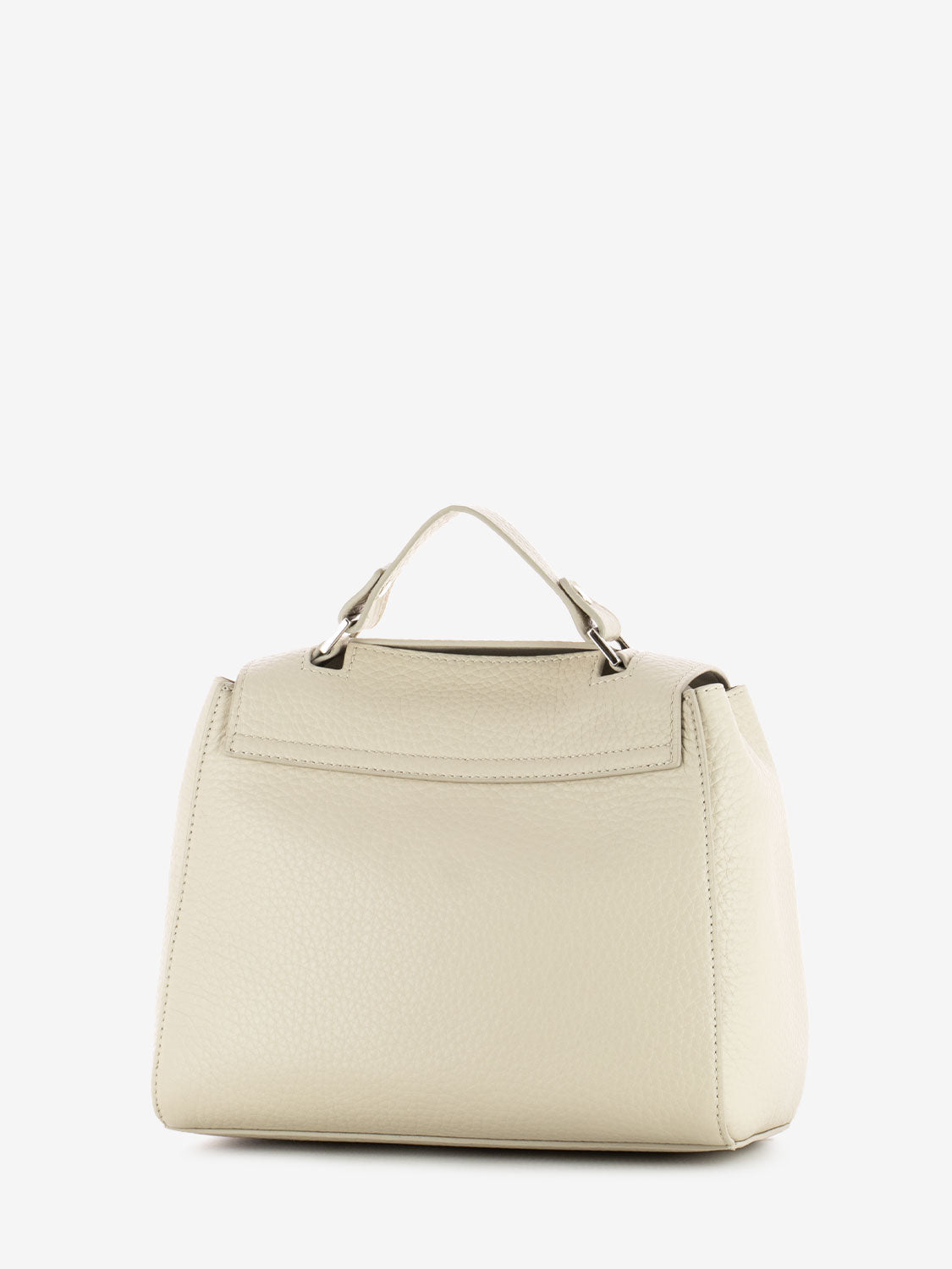 Borsa a mano piccola Sveva Soft avorio