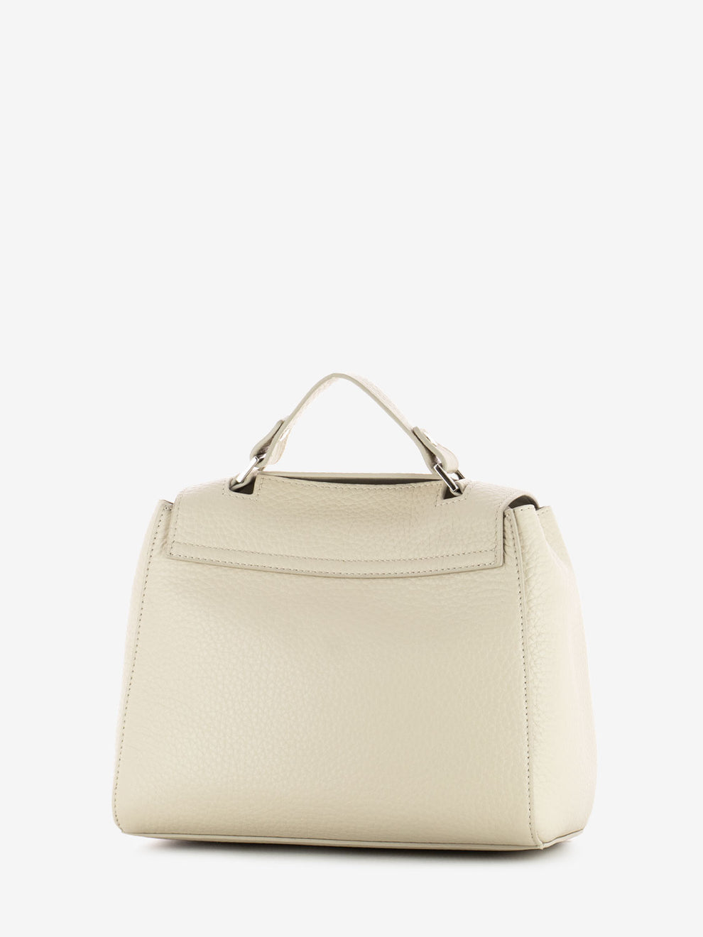 Borsa a mano piccola Sveva Soft avorio