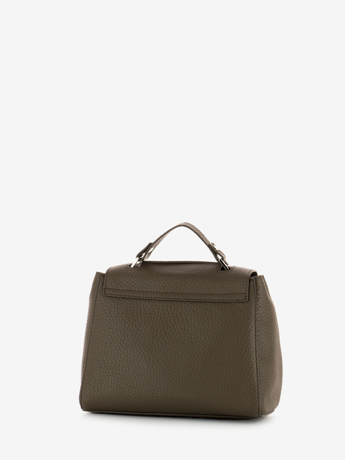 Borsa a mano piccola Sveva Soft legno