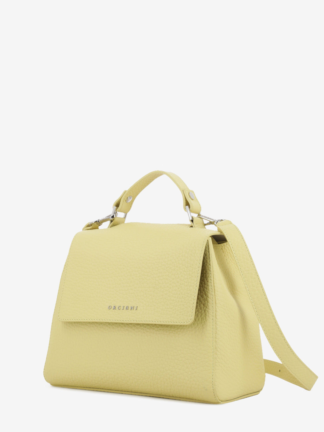 Borsa a mano Sveva Soft piccola cedro