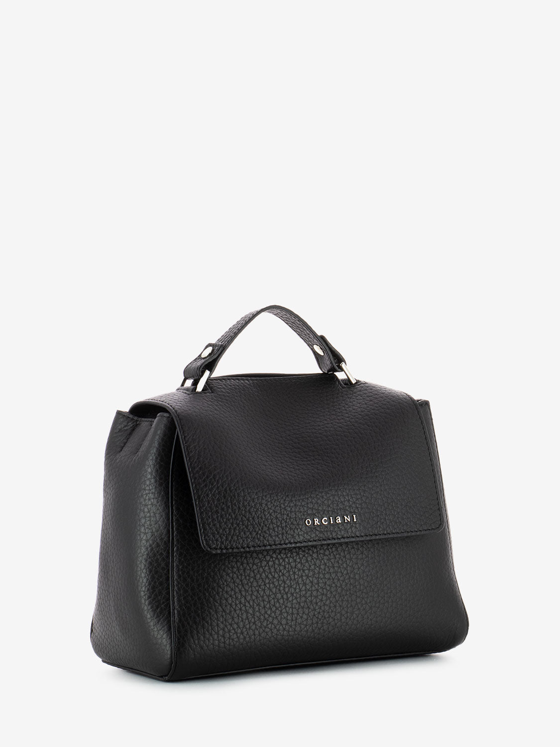 Borsa a mano Sveva Soft piccola nera