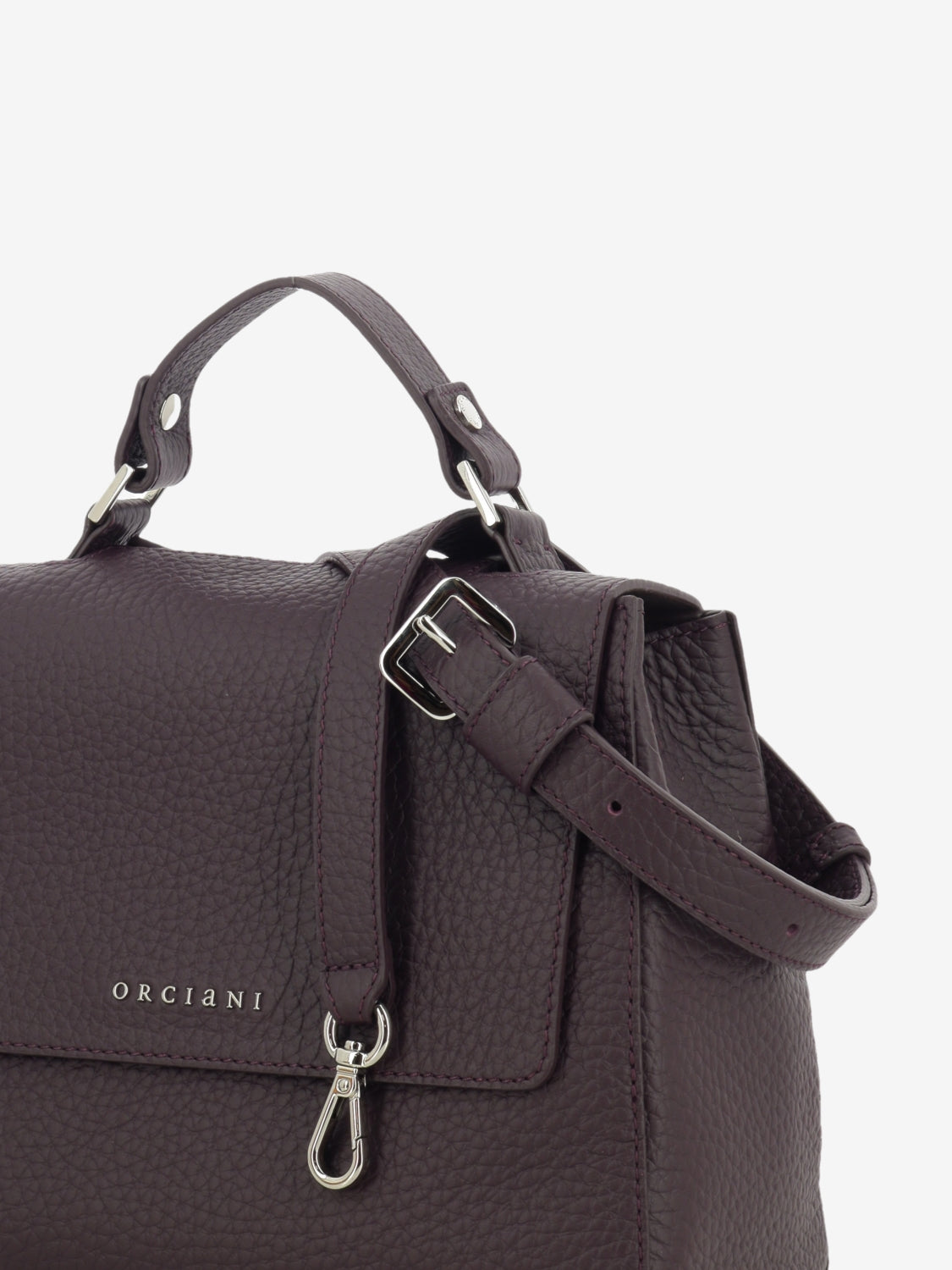 Borsa a mano Sveva Soft S burgundy