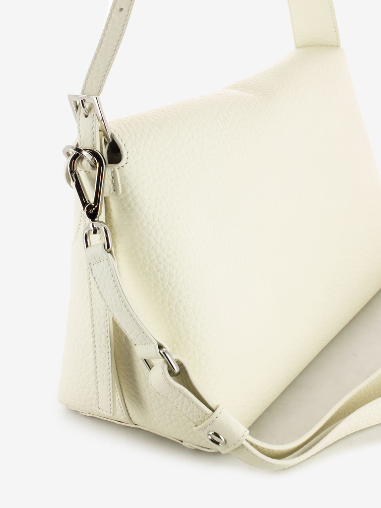 ORCIANI - Borsa a spalla Nana Soft bianco