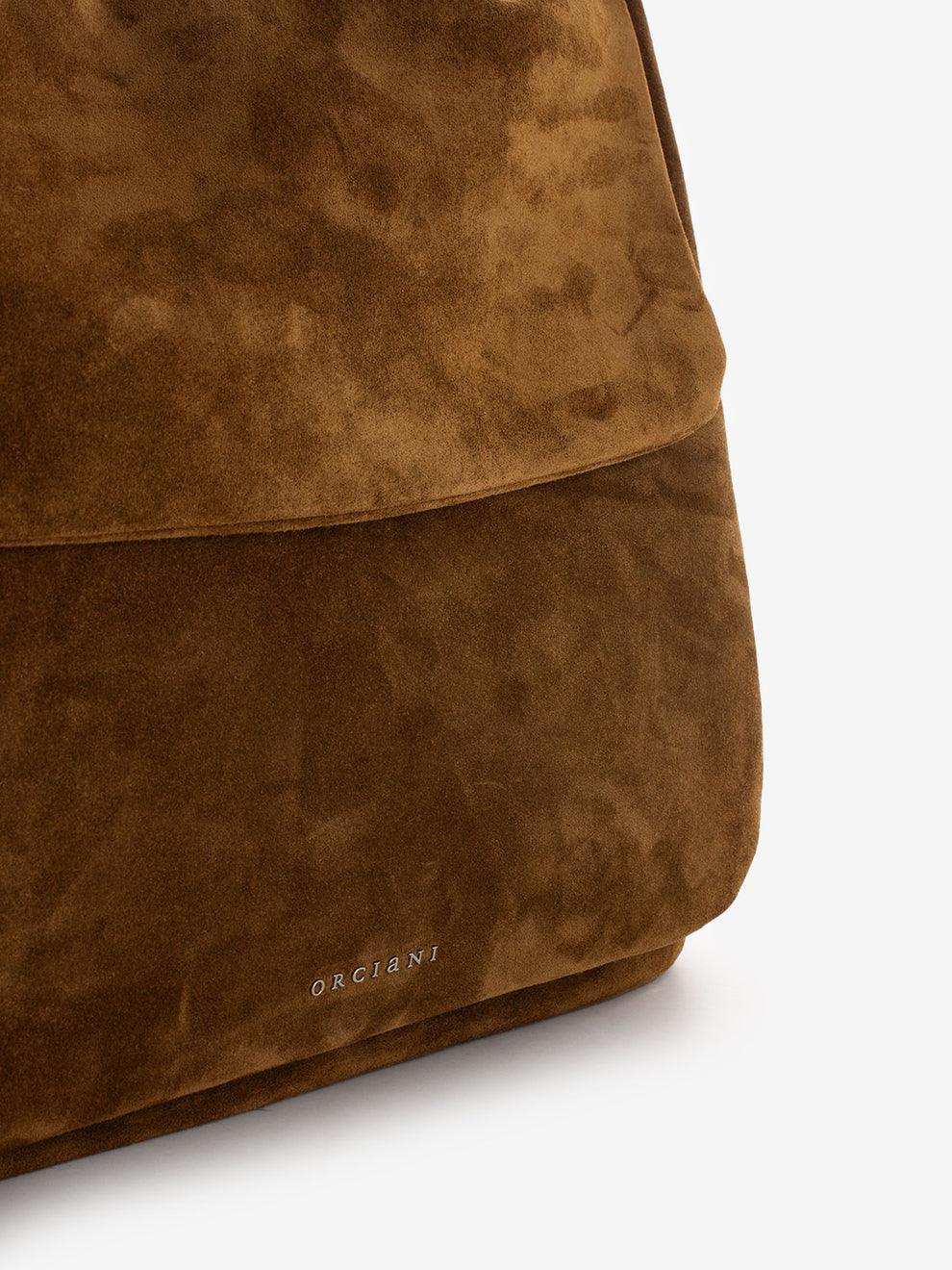 Peach saddle shoulder bag