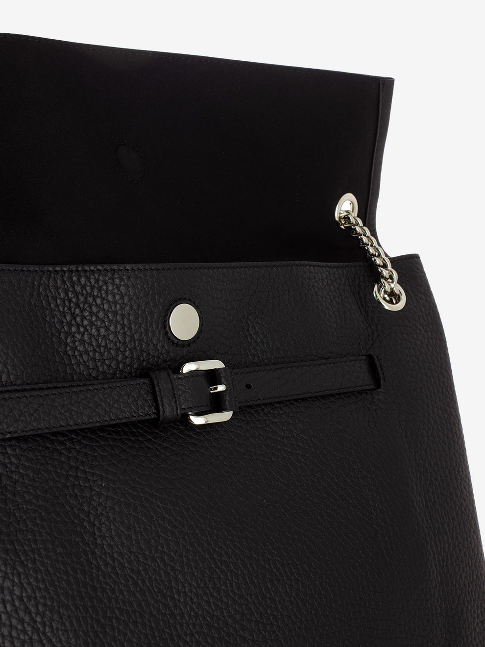 Borsa a spalla Venus M soft nero