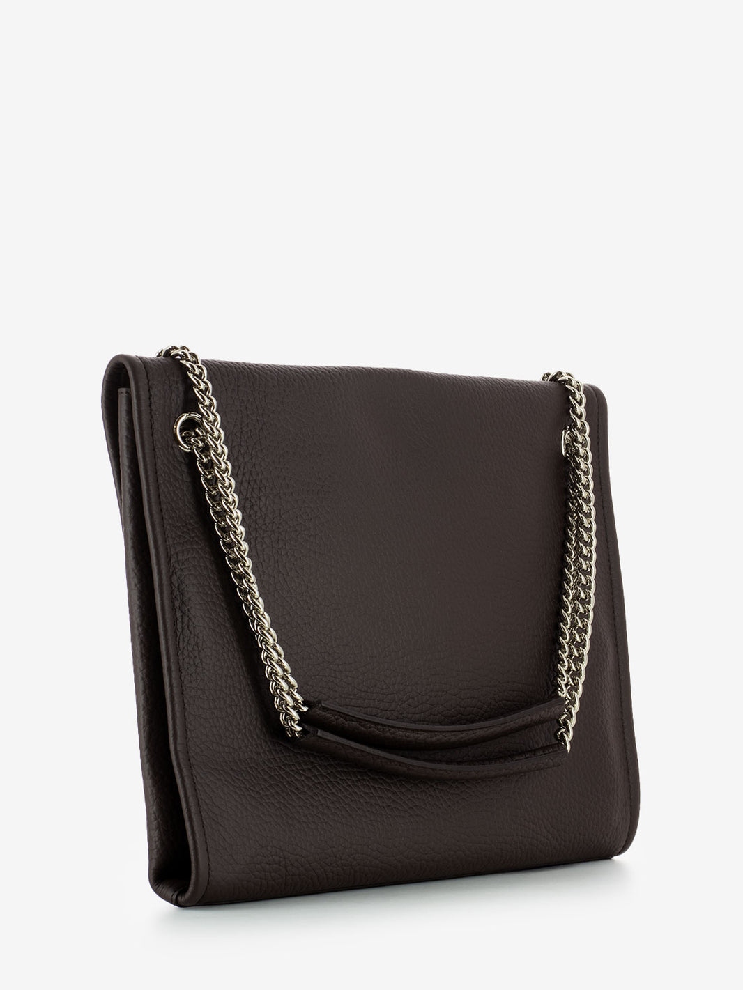 Venus M soft dark brown shoulder bag