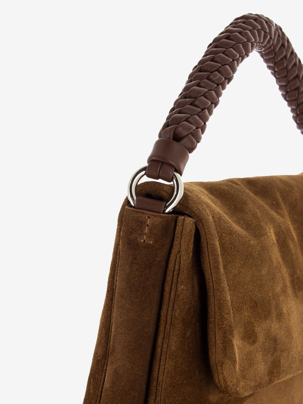 Diana bag in peach saddle leather