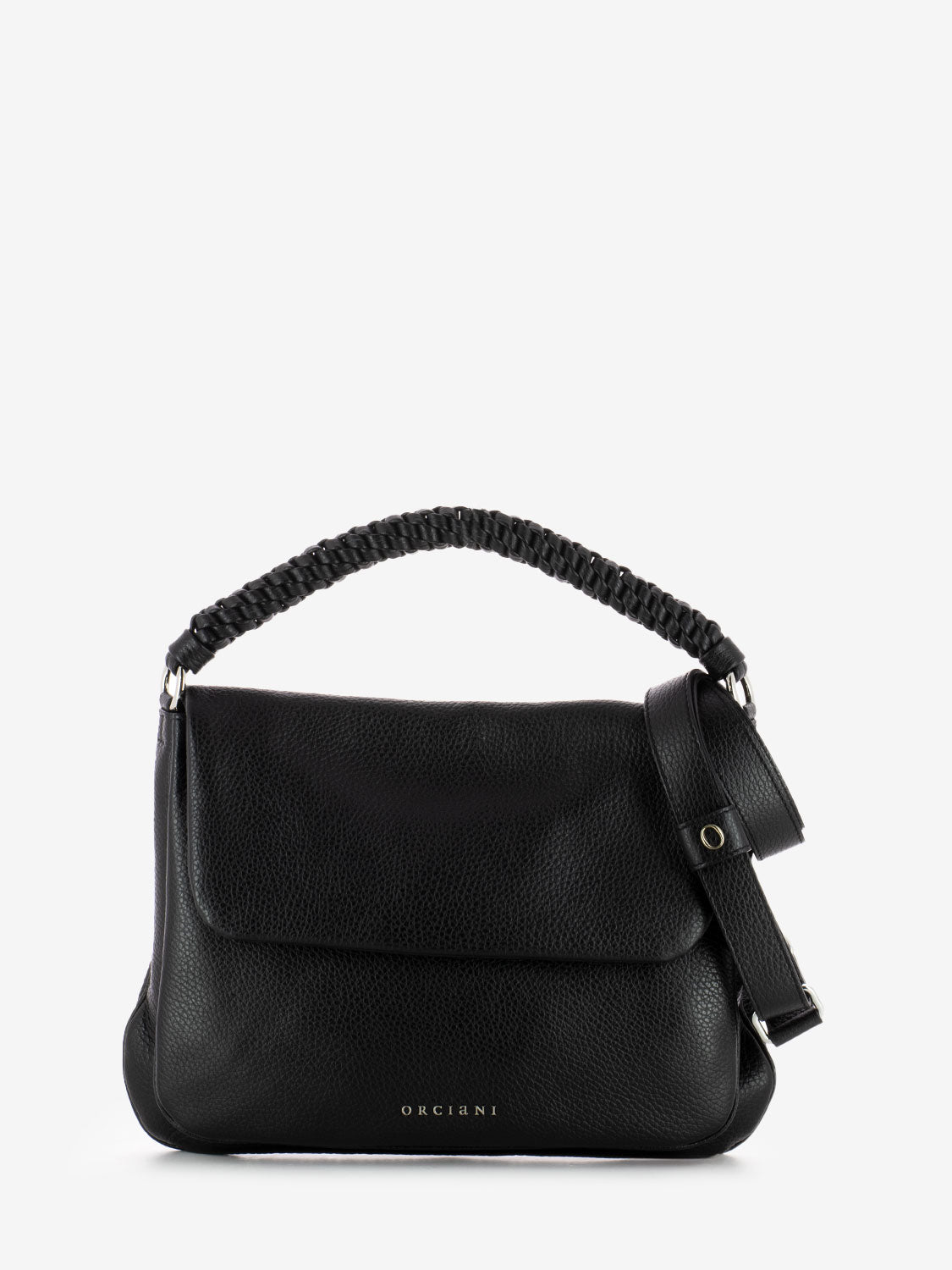 Borsa Diana S in pelle peach nera