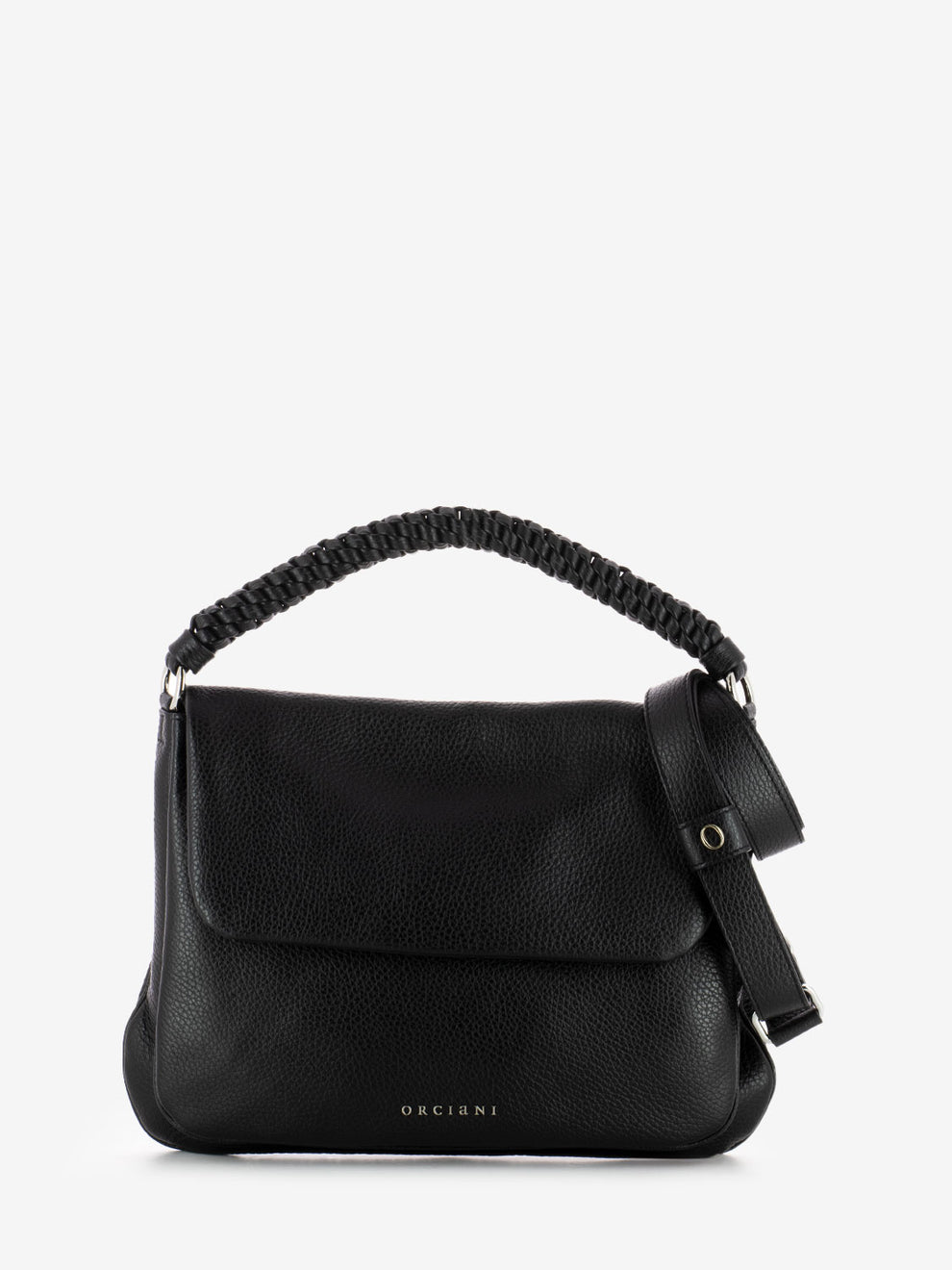 Borsa Diana S in pelle peach nera