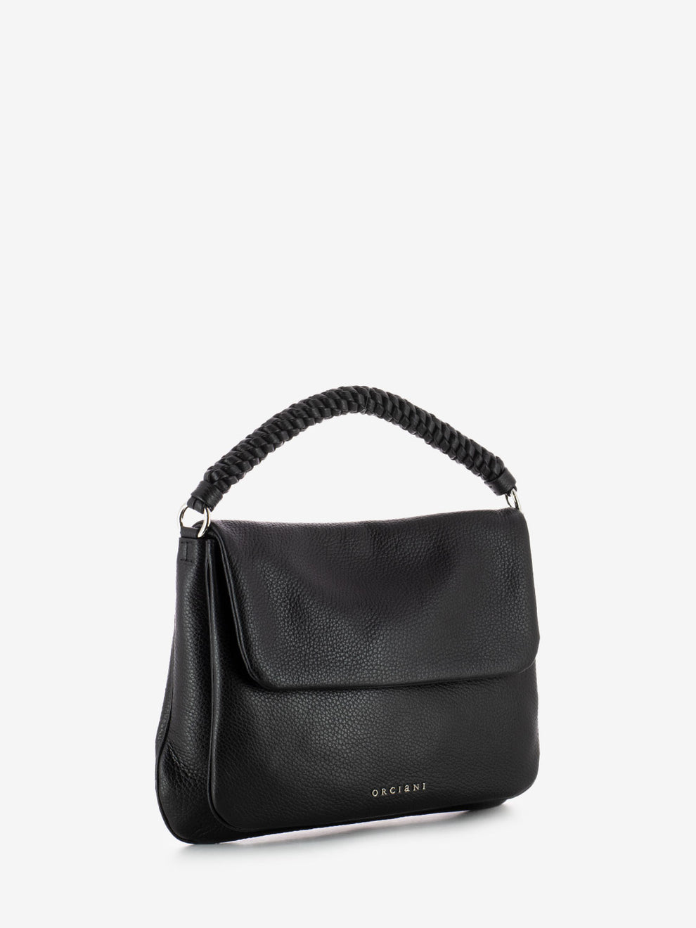 Borsa Diana S in pelle peach nera