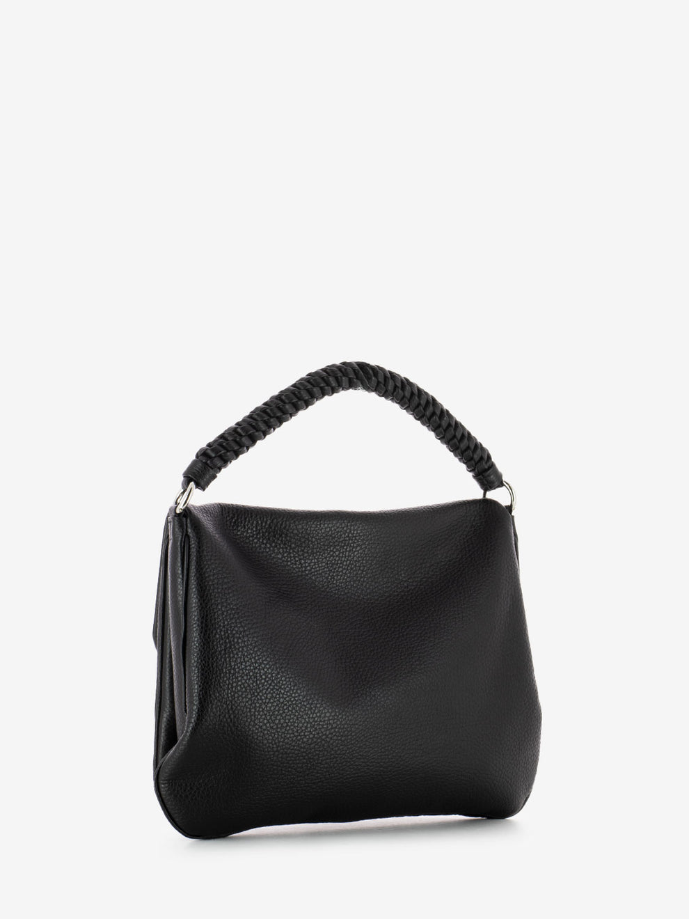 Borsa Diana S in pelle peach nera