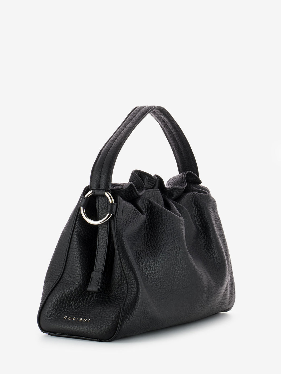 Large soft black handbag