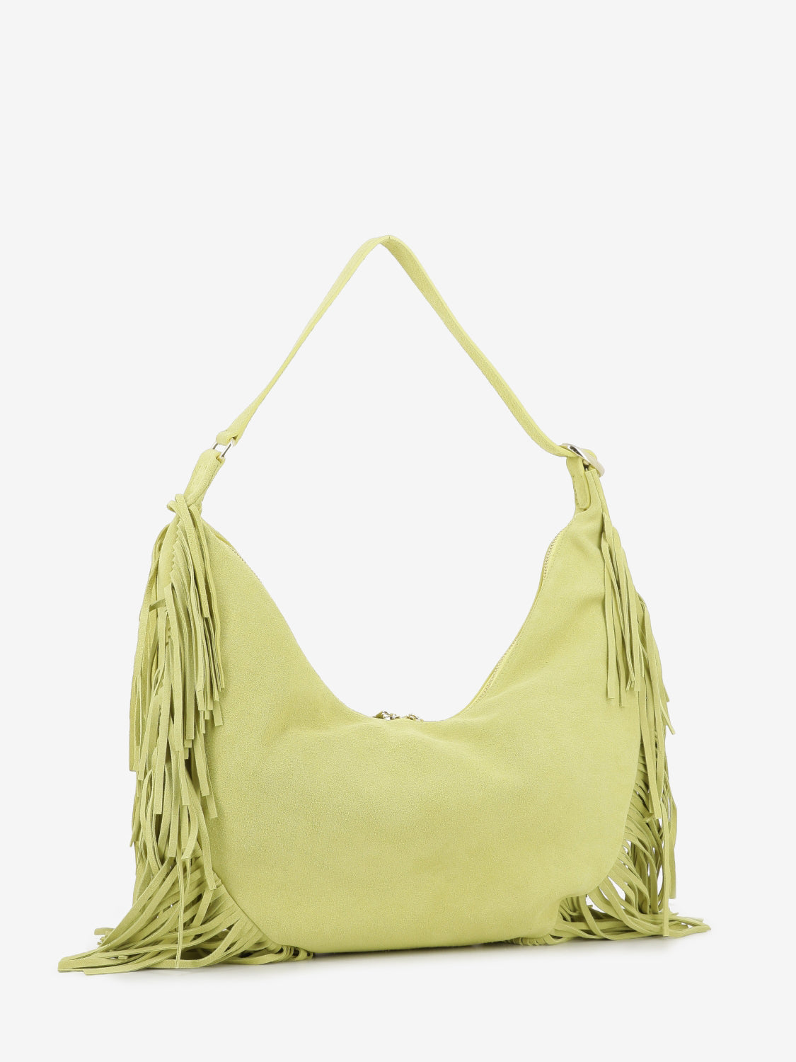 Borsa Isola Peach Fringe small cedro