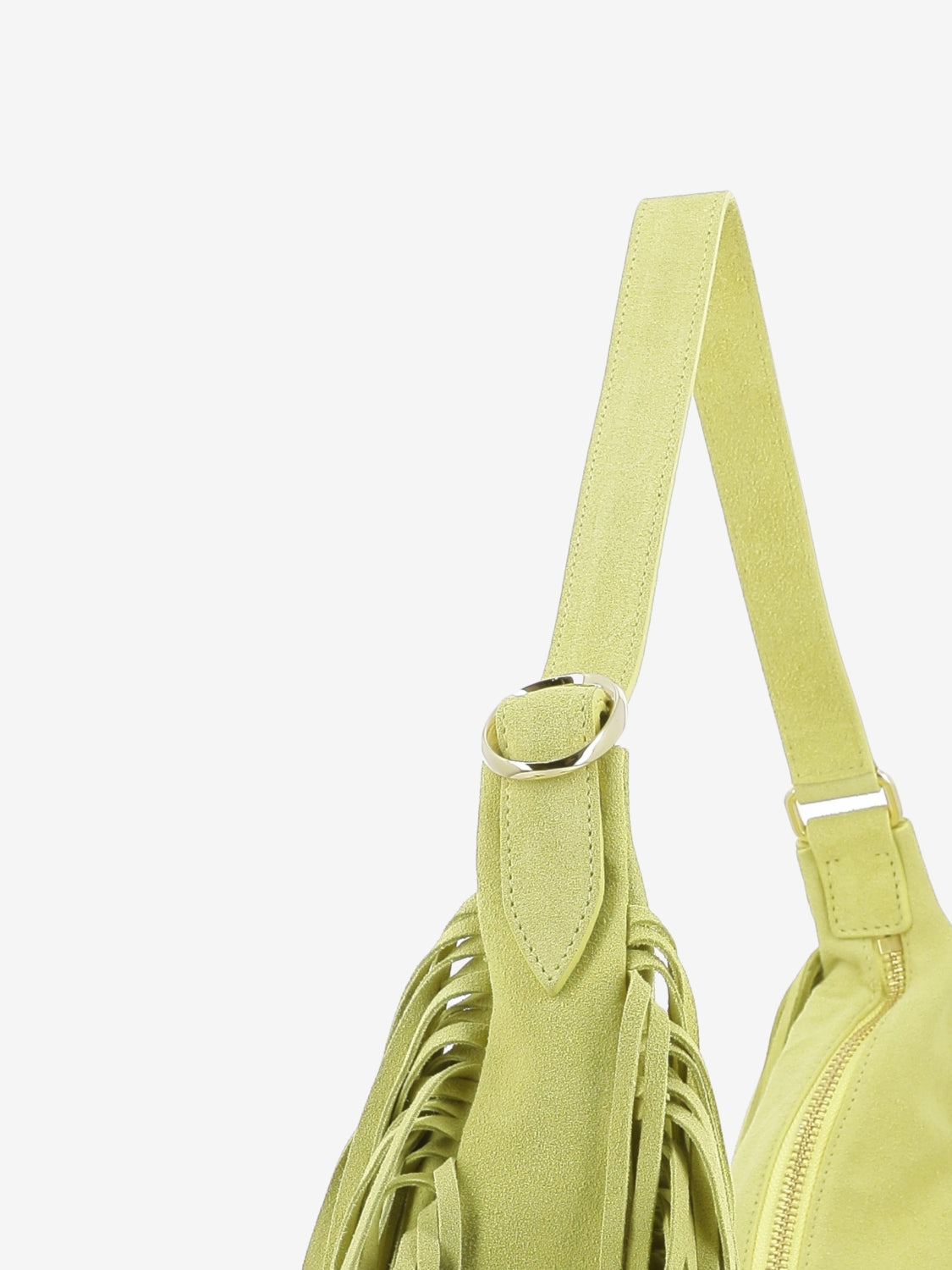 Borsa Isola Peach Fringe small cedro