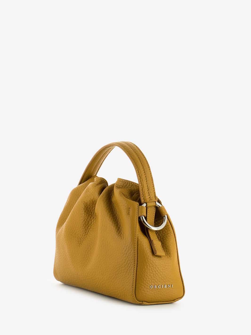 Borsa piccola a mano soft ambra