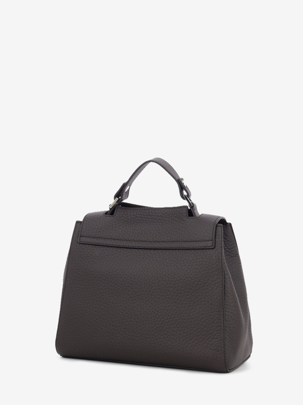 Borsa piccola in pelle martellata testa di moro