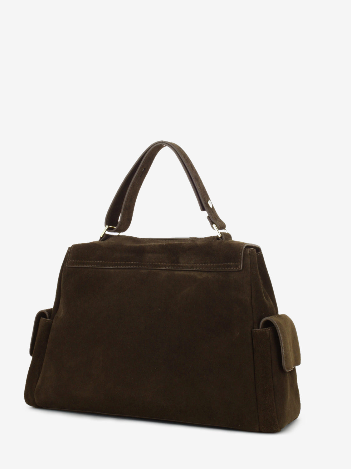 Sveva Cargo M dark brown bag