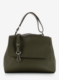 Sveva M nubuck wood bag