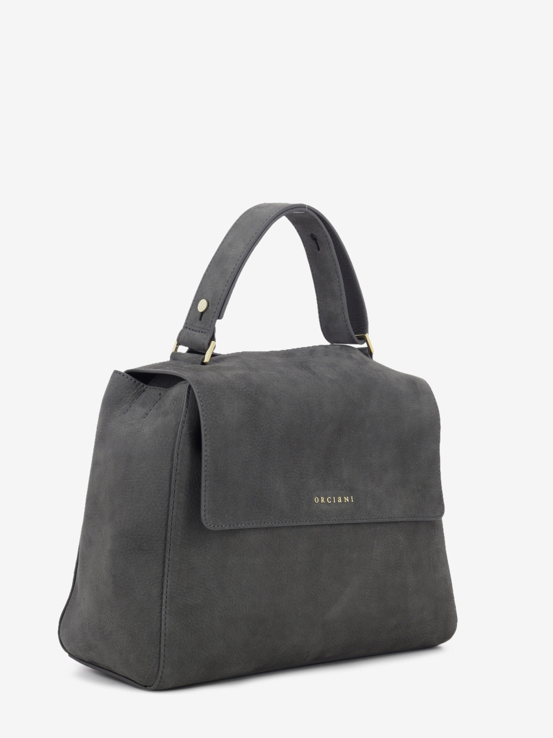 Borsa Sveva M nabuck carbone