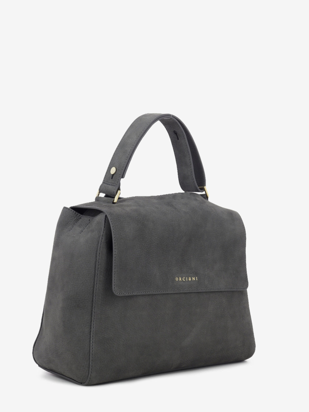Borsa Sveva M nabuck carbone