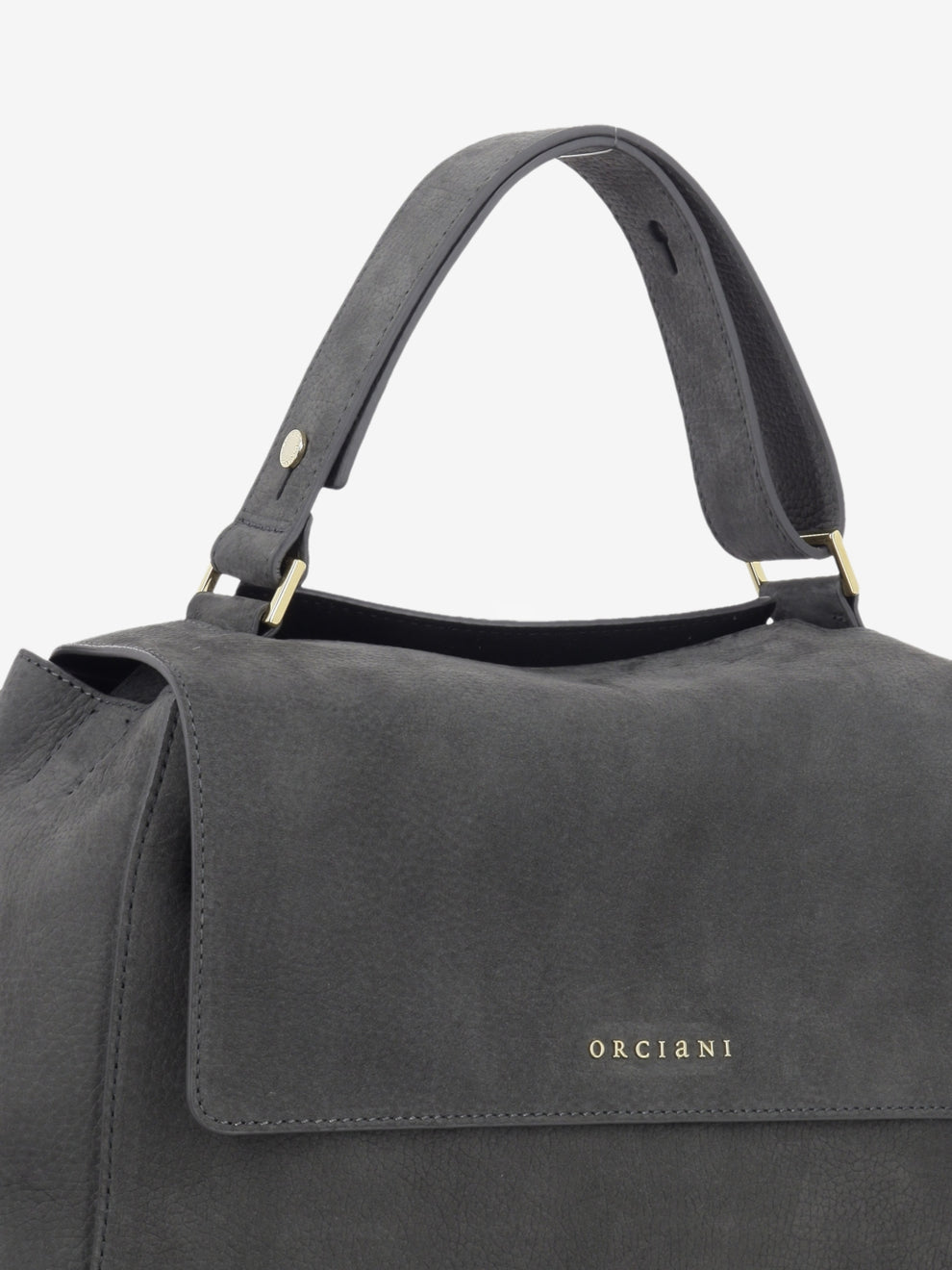 Borsa Sveva M nabuck carbone