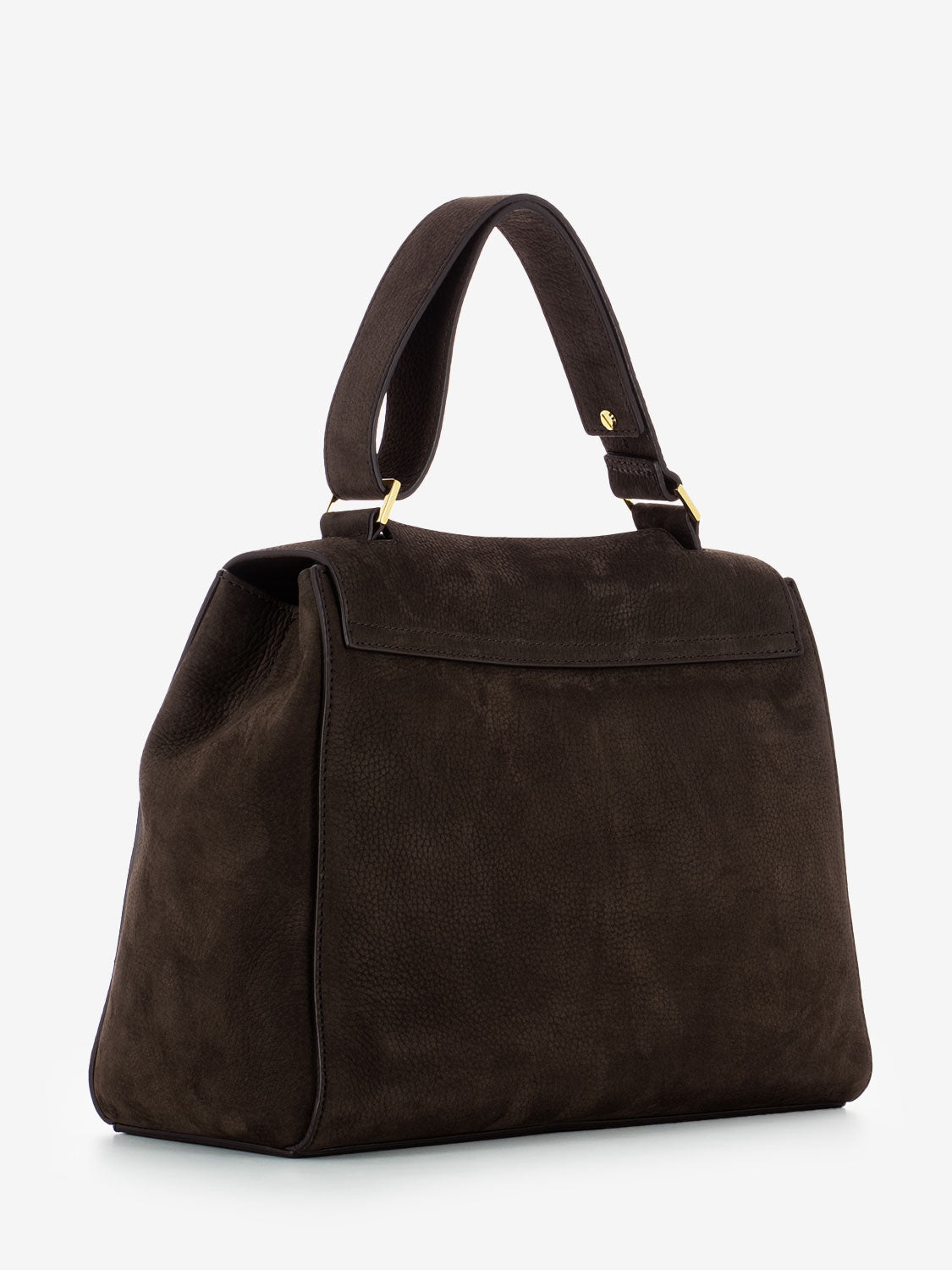 Borsa Sveva M nabuck testa di moro