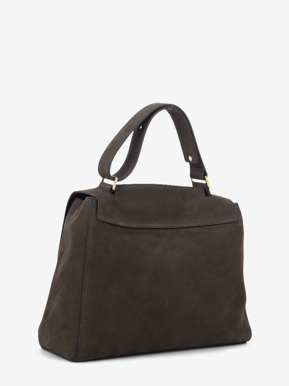 Borsa Sveva M nabuck testa di moro
