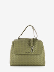 ORCIANI - Borsa Sveva M Nappa Woven Oliva