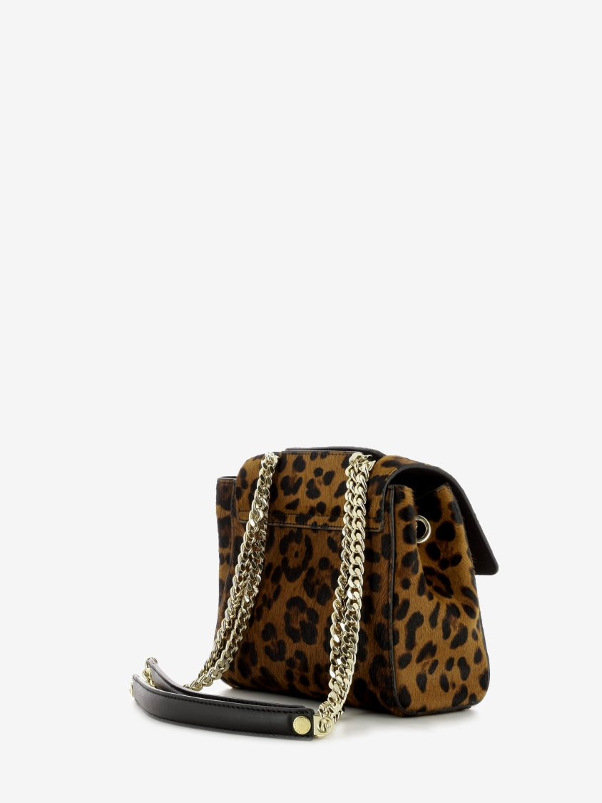 Sveva mini bag in leopard print