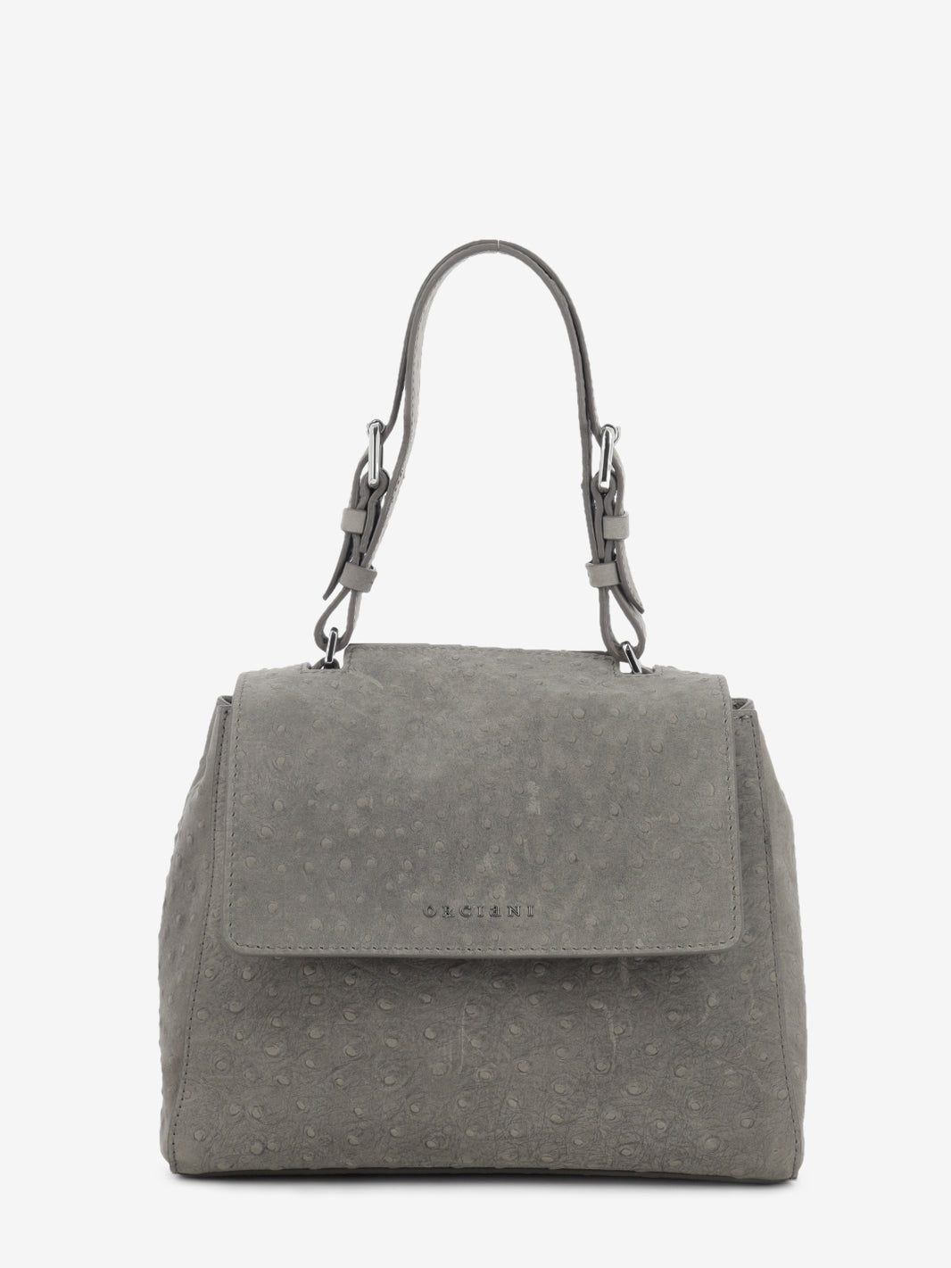 Borsa Sveva S struzzo acacia