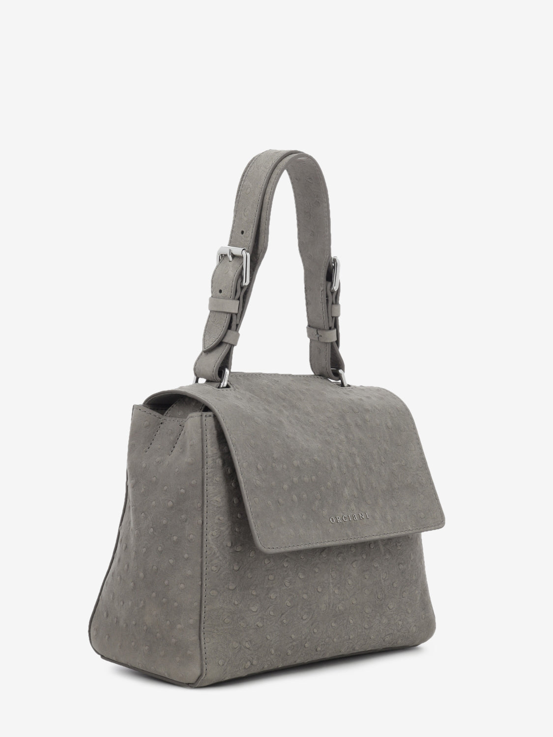 Borsa Sveva S struzzo acacia